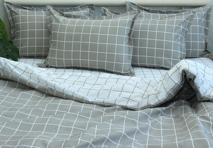 Комплект постільної білизни двоспальний наволочки 50*70см Ранфорс R-T9264