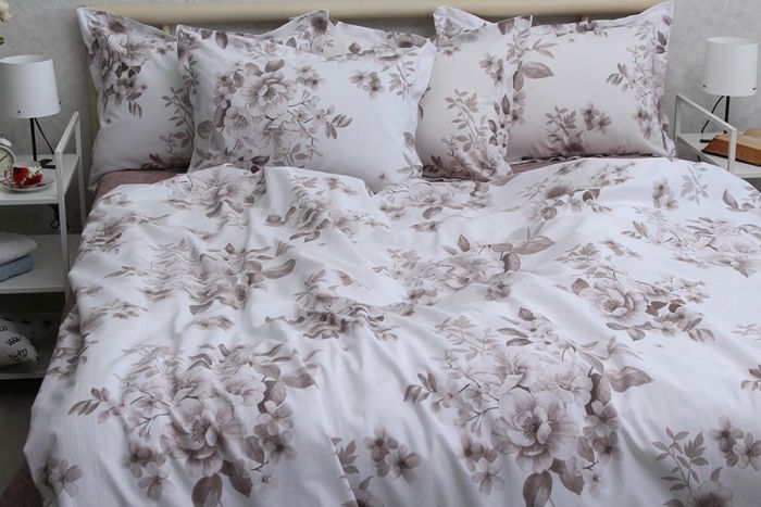 Комплект постільної білизни сімейний наволочки 50*70см Ранфорс R-T9278