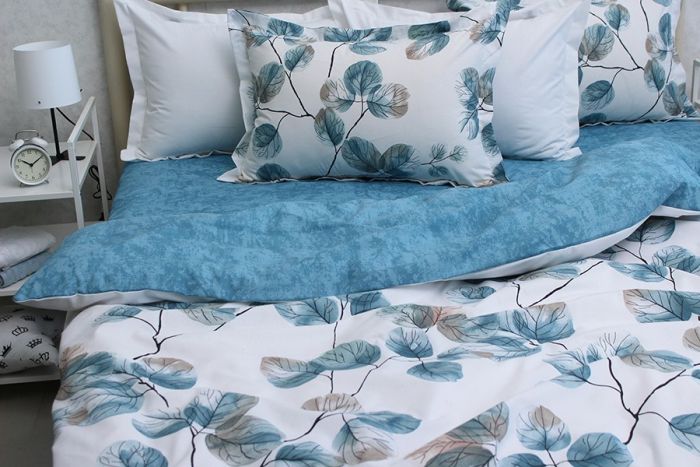 Комплект постільної білизни двоспальний Ранфорс R-T9269