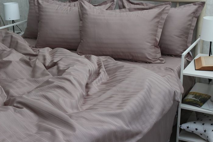 Комплект постільної білизни наволочки 50*70см Страйп-Сатин Multistripe MST-13