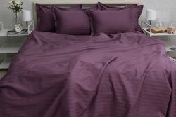 Комплект постільної білизни двоспальний наволочки 50*70см Страйп-Сатин Multistripe MST-2