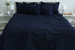 Комплект постільної білизни двоспальний наволочки 50*70см Страйп-Сатин Multistripe MST-6