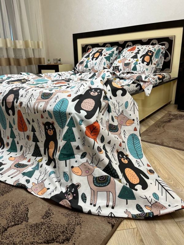 Комплект постільної білизни Премиум 01-01 Бязь наволочки 50*70см