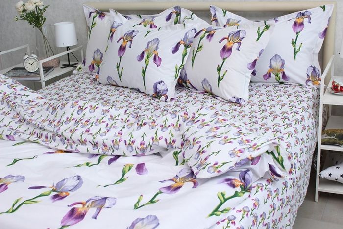 Комплект постільної білизни двоспальний наволочки 70*70см TURKISH COTTON PT-R03