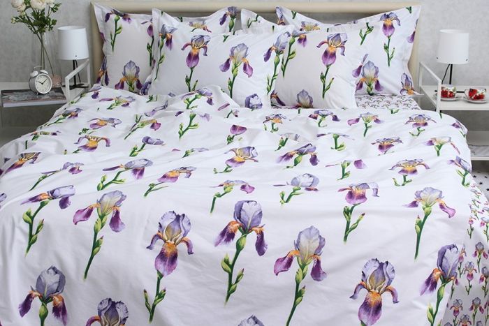 Комплект постільної білизни євро наволочки 50*70см TURKISH COTTON PT-R03