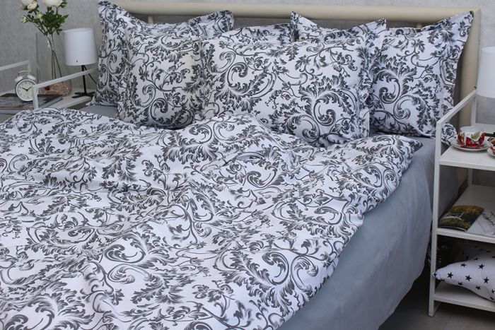 Комплект постільної білизни євро наволочки 50*70см TURKISH COTTON PT-R10