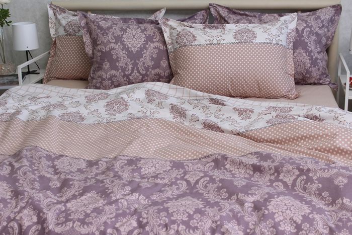 Комплект постільної білизни євро наволочки 50*70см TURKISH COTTON PT-R20