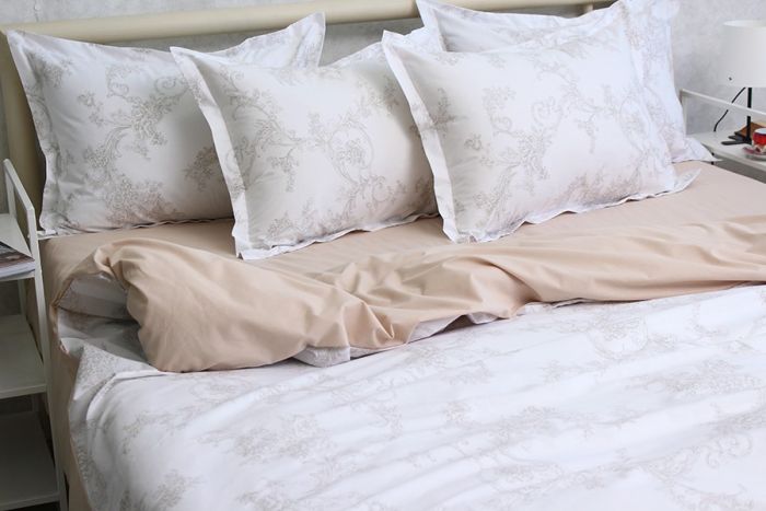 Комплект постільної білизни євро наволочки 50*70см TURKISH COTTON PT-R31