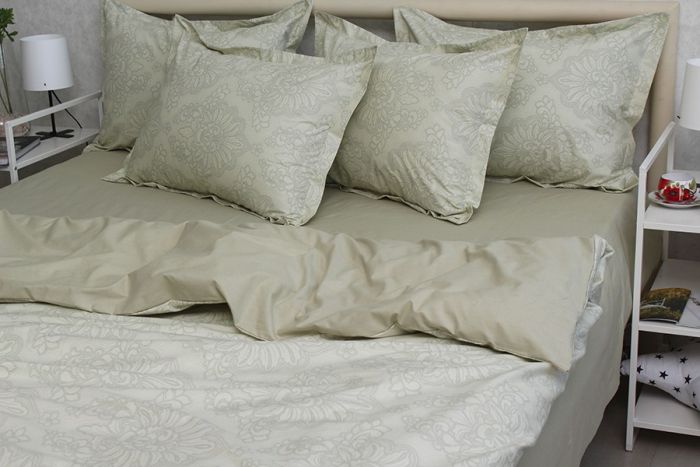 Комплект постільної білизни євро наволочки 50*70см TURKISH COTTON PT-R32