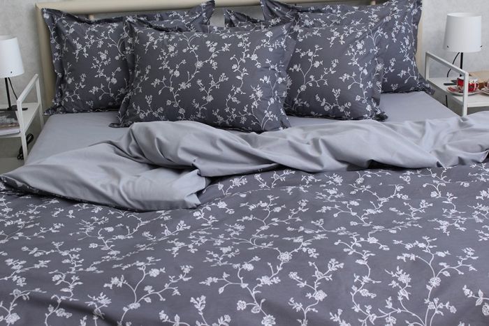 Комплект постільної білизни євро наволочки 50*70см TURKISH COTTON PT-R34