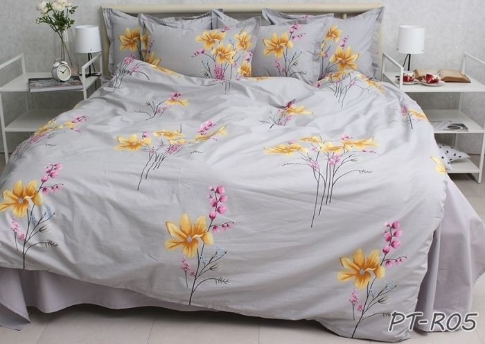 Комплект постільної білизни сімейний наволочки 70*70см TURKISH COTTON PT-R05