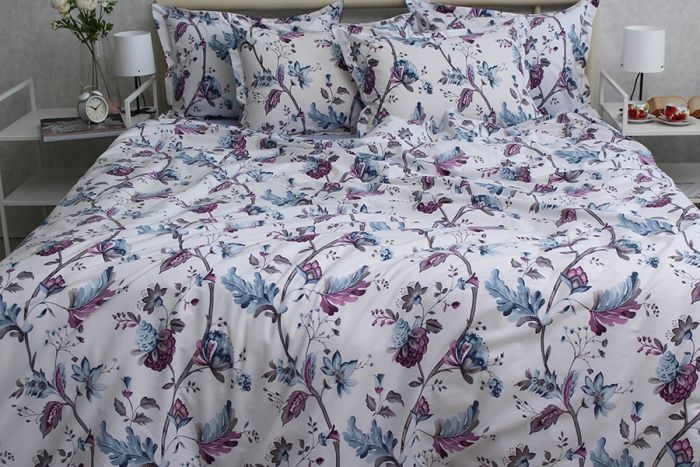 Комплект постільної білизни сімейний наволочки 50*70см TURKISH COTTON PT-R06