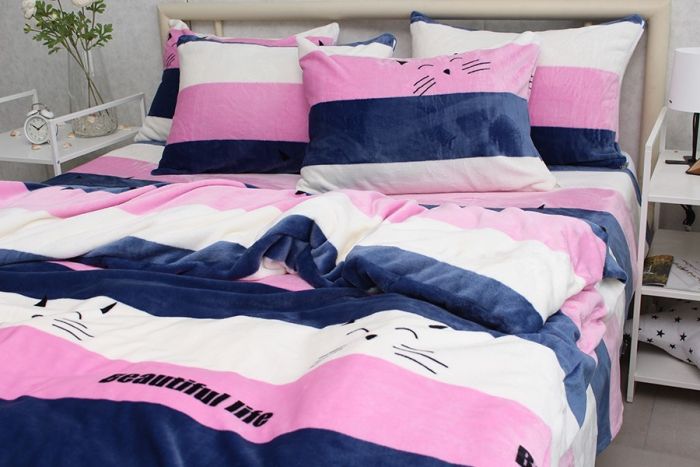 Комплект постільної білизни наволочки 50*70см велсофт (мікрофібра) ALM1922