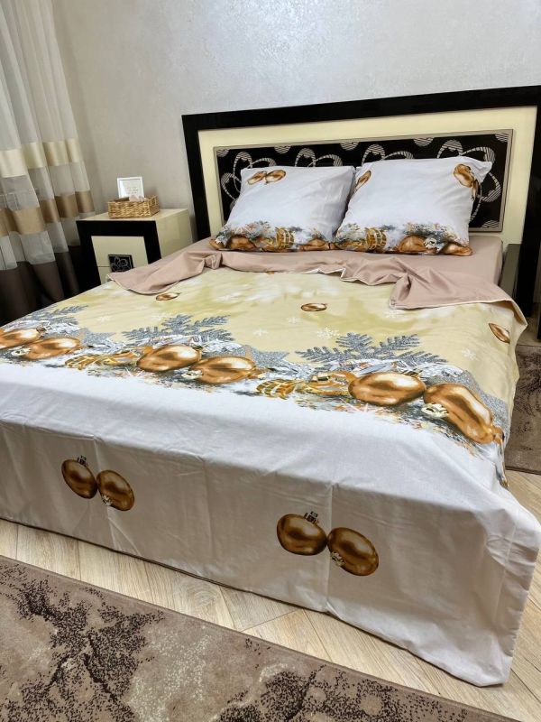 Комплект постільної білизни Премиум 20-02 Бязь наволочки 70*70см