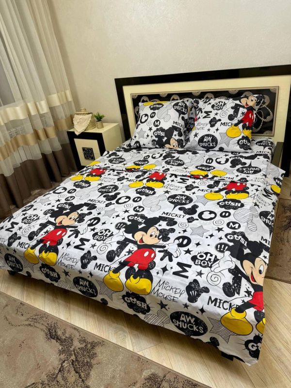 Комплект постільної білизни Премиум W20-08 Бязь наволочки 50*70см