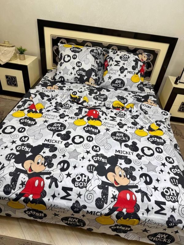 Комплект постільної білизни Премиум W20-08 Бязь наволочки 50*70см