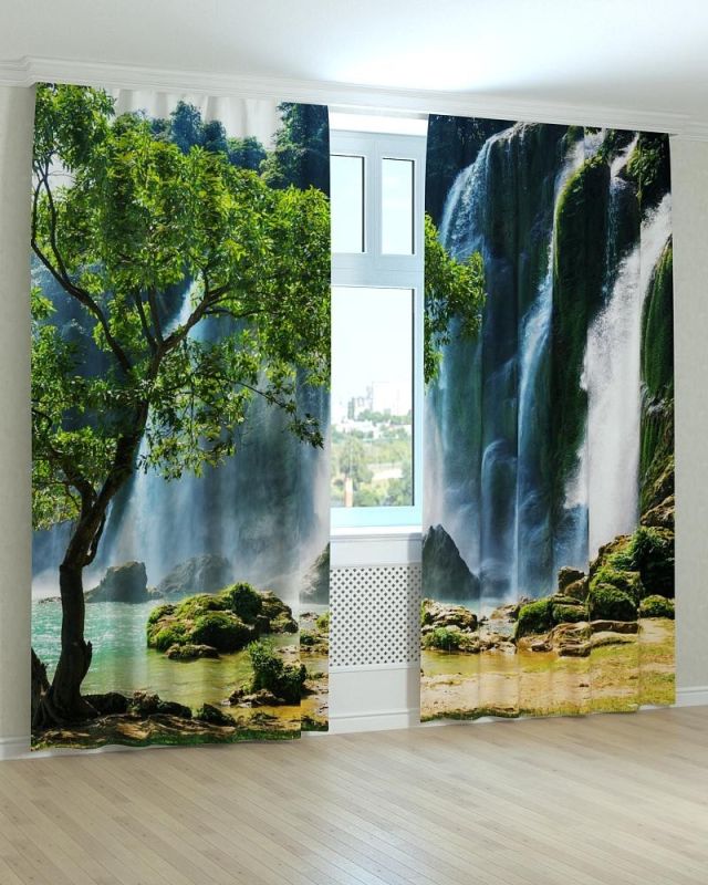 Фотоштори DECOLIV Пейзаж Принт 00-0010 Блекаут