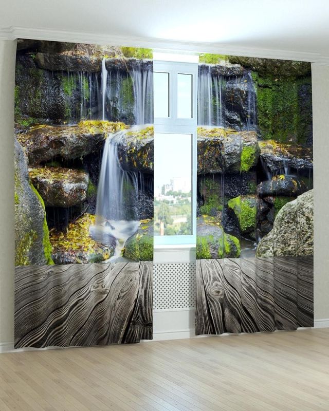 Фотоштори DECOLIV Пейзаж Принт 00-017 Блекаут