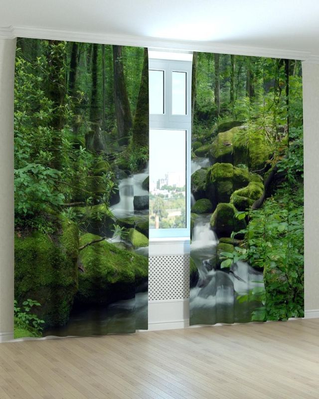 Фотоштори DECOLIV Пейзаж Принт 00-032 Блекаут