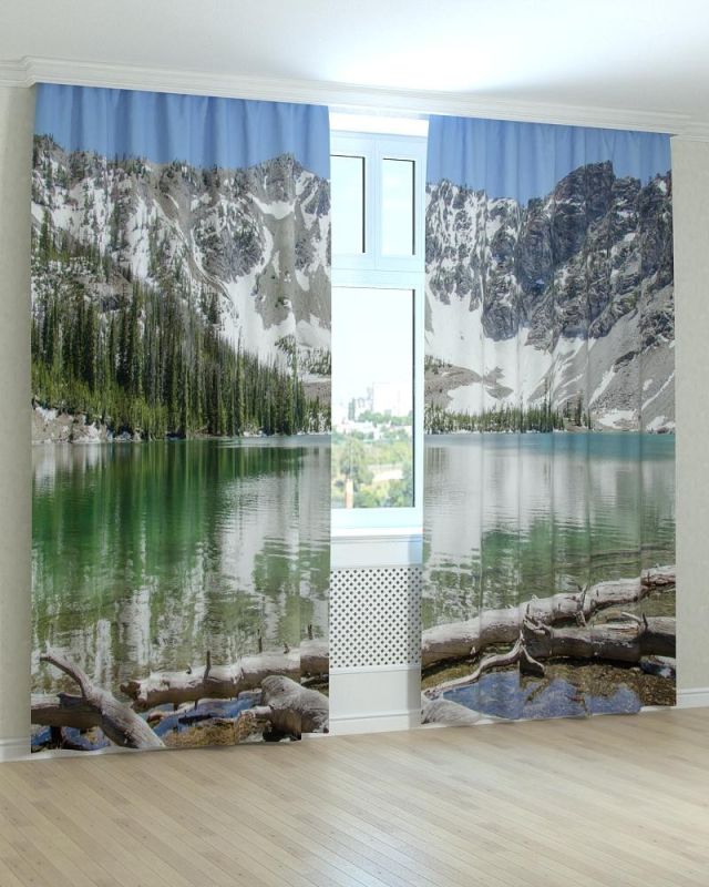 Фотоштори DECOLIV Пейзаж Принт 00-033 Тюль