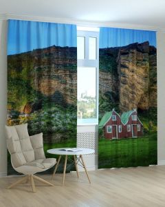 Фотоштори DECOLIV Пейзаж Принт 00-034 Тюль