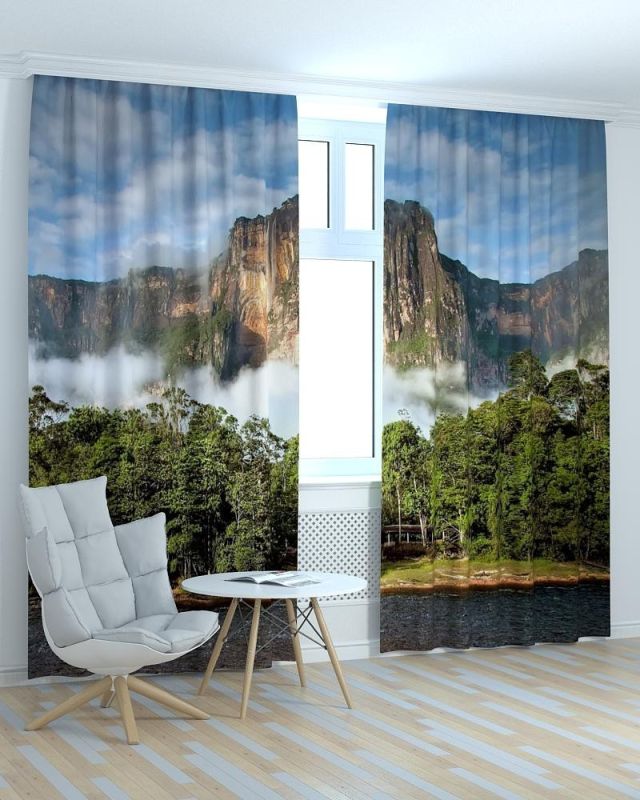 Фотоштори DECOLIV Пейзаж Принт 00-036 Блекаут