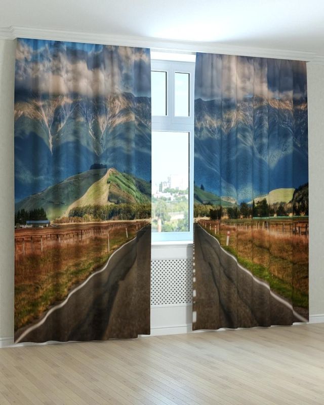 Фотоштори DECOLIV Пейзаж Принт 00-044 Блекаут