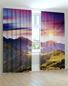 Фотоштори DECOLIV Пейзаж Принт 00-050 Блекаут