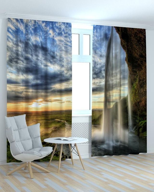 Фотоштори DECOLIV Пейзаж Принт 00-051 Блекаут