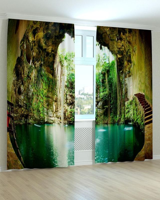 Фотоштори DECOLIV Пейзаж Принт 00-052 Блекаут