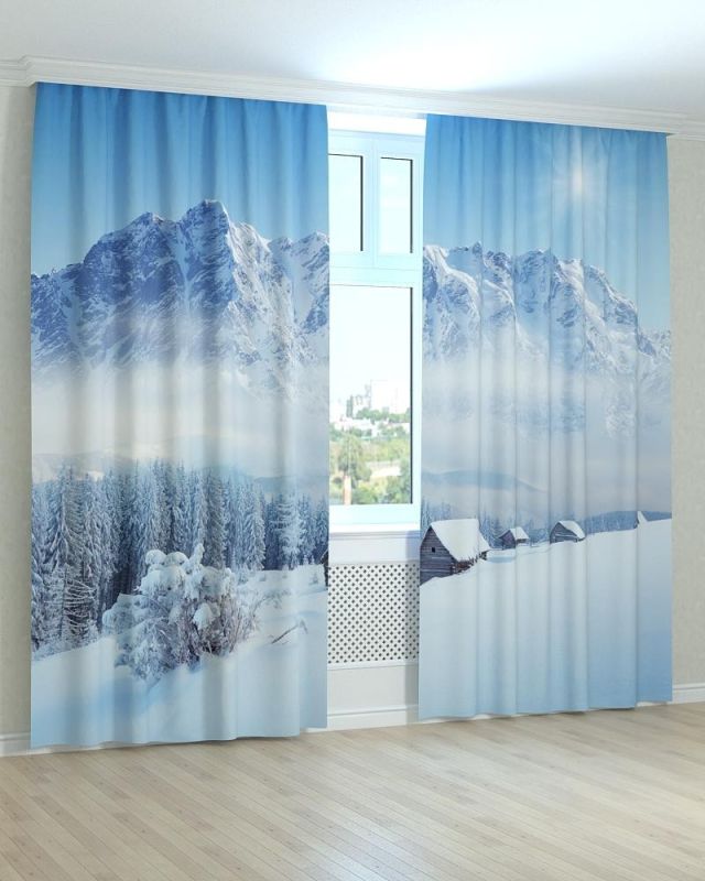 Фотоштори DECOLIV Пейзаж Принт 00-063 Блекаут