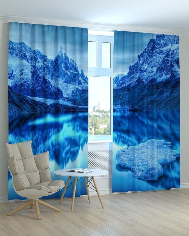 Фотоштори DECOLIV Пейзаж Принт 00-064 Тюль