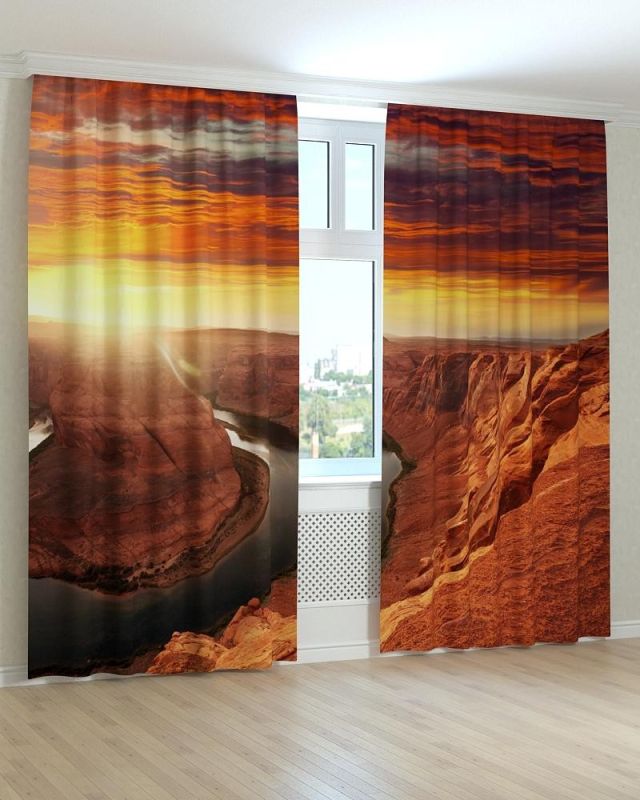 Фотоштори DECOLIV Пейзаж Принт 00-075 Блекаут