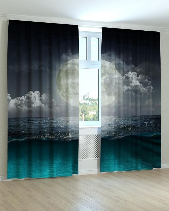 Фотоштори DECOLIV Пейзаж Принт 00-085 Тюль