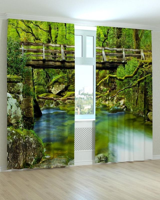 Фотоштори DECOLIV Пейзаж Принт 00-093 Блекаут