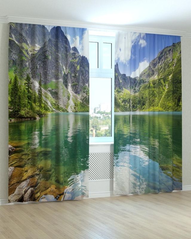 Фотоштори DECOLIV Пейзаж Принт 00-096 Блекаут