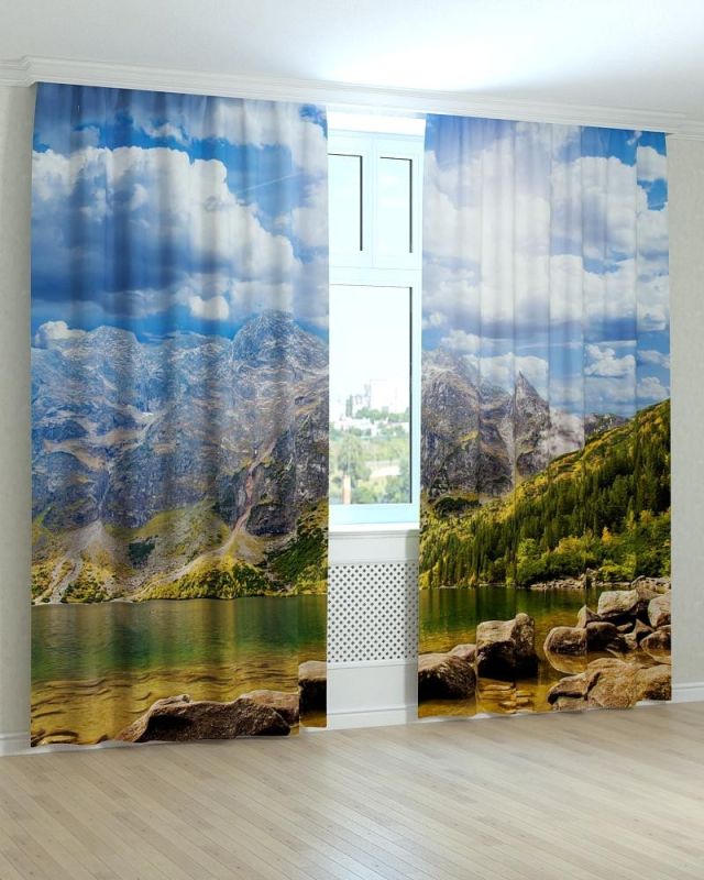 Фотоштори DECOLIV Пейзаж Принт 00-097 Блекаут