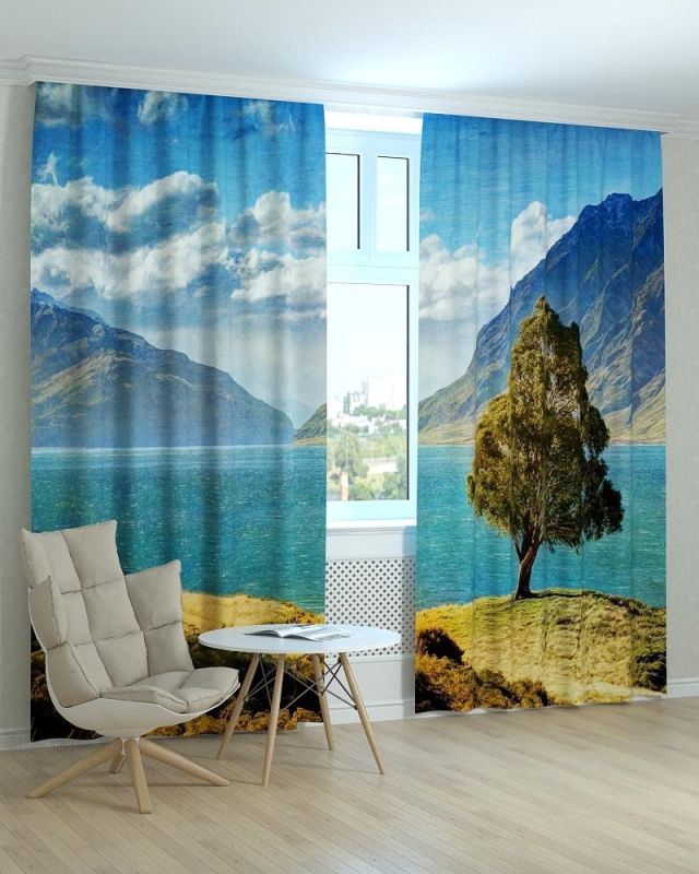 Фотоштори DECOLIV Пейзаж Принт 00-099 Блекаут