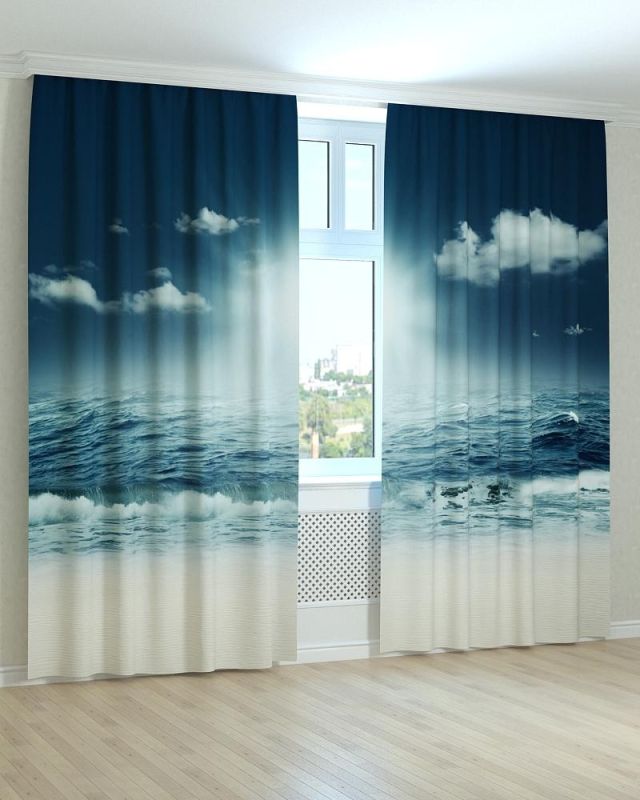 Фотоштори DECOLIV Пейзаж Принт 00-101 Блекаут