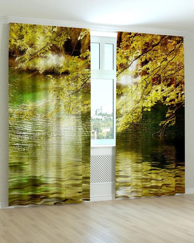 Фотоштори DECOLIV Пейзаж Принт 00-106 Блекаут