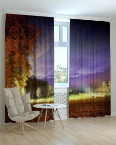 Фотоштори DECOLIV Пейзаж Принт 00-108 Тюль