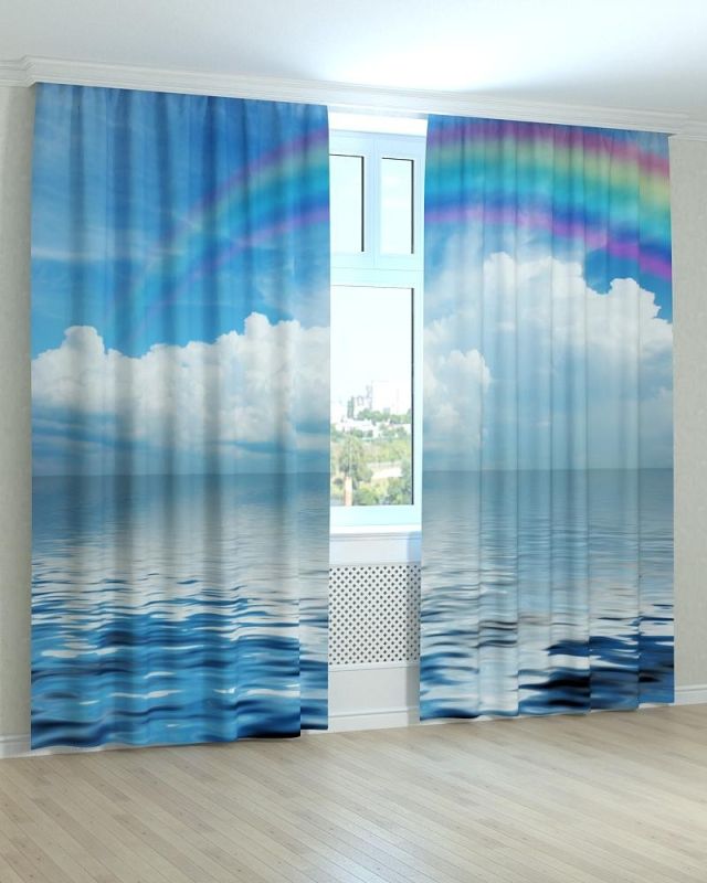 Фотоштори DECOLIV Пейзаж Принт 00-146 Блекаут