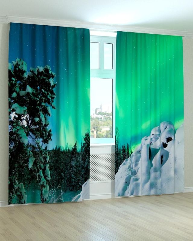 Фотоштори DECOLIV Пейзаж Принт 00-154 Блекаут