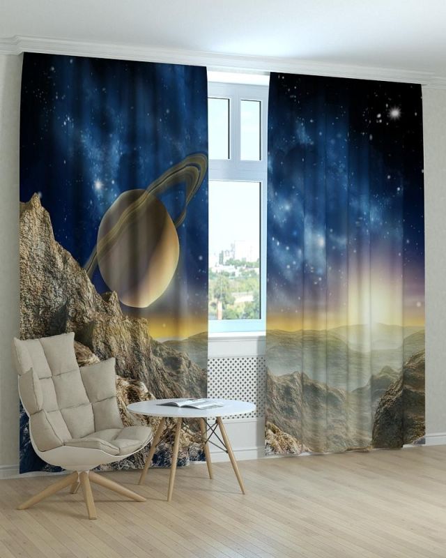 Фотоштори DECOLIV Пейзаж Принт 00-188 Блекаут