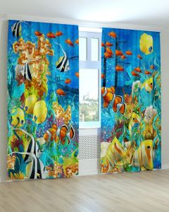 Фотоштори DECOLIV Дитячі Принт 01-003 Тюль