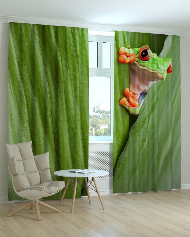 Фотоштори DECOLIV Дитячі Принт 01-028 Тюль