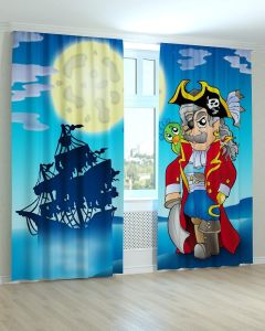 Фотоштори DECOLIV Дитячі Принт 01-036 Тюль