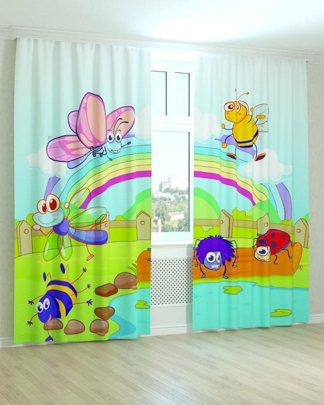 Фотоштори DECOLIV Дитячі Принт 01-038 Блекаут