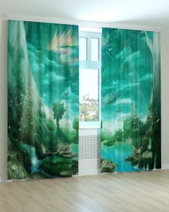 Фотоштори DECOLIV Дитячі Принт 01-045 Тюль