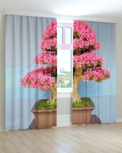 Фотоштори DECOLIV Квіти Принт 02-014